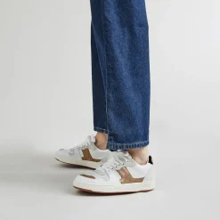 Baskets Blanc & Cuivre