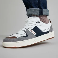 Baskets Blanche & Gris