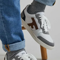 Baskets Blanche & Gris