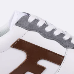 Baskets Blanche & Gris