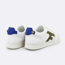 Baskets Blanche & Kaki