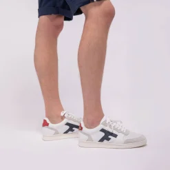 Baskets Blanche & Marine