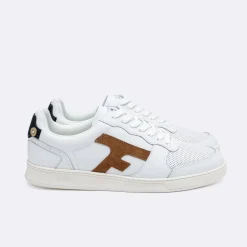 Baskets Blanche & Marron