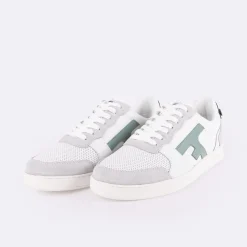 Baskets Blanche & Vert D'Eau