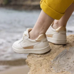 Baskets Creme & Doree