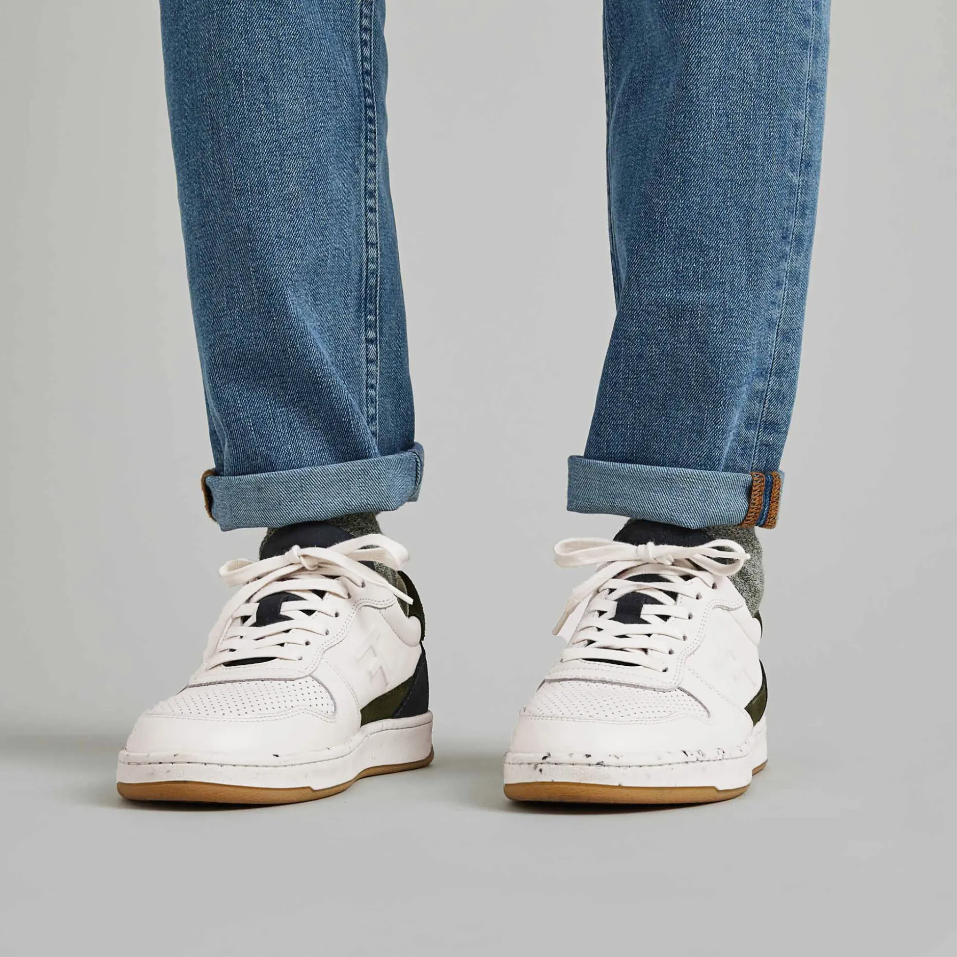 Baskets Ecrue & Kaki