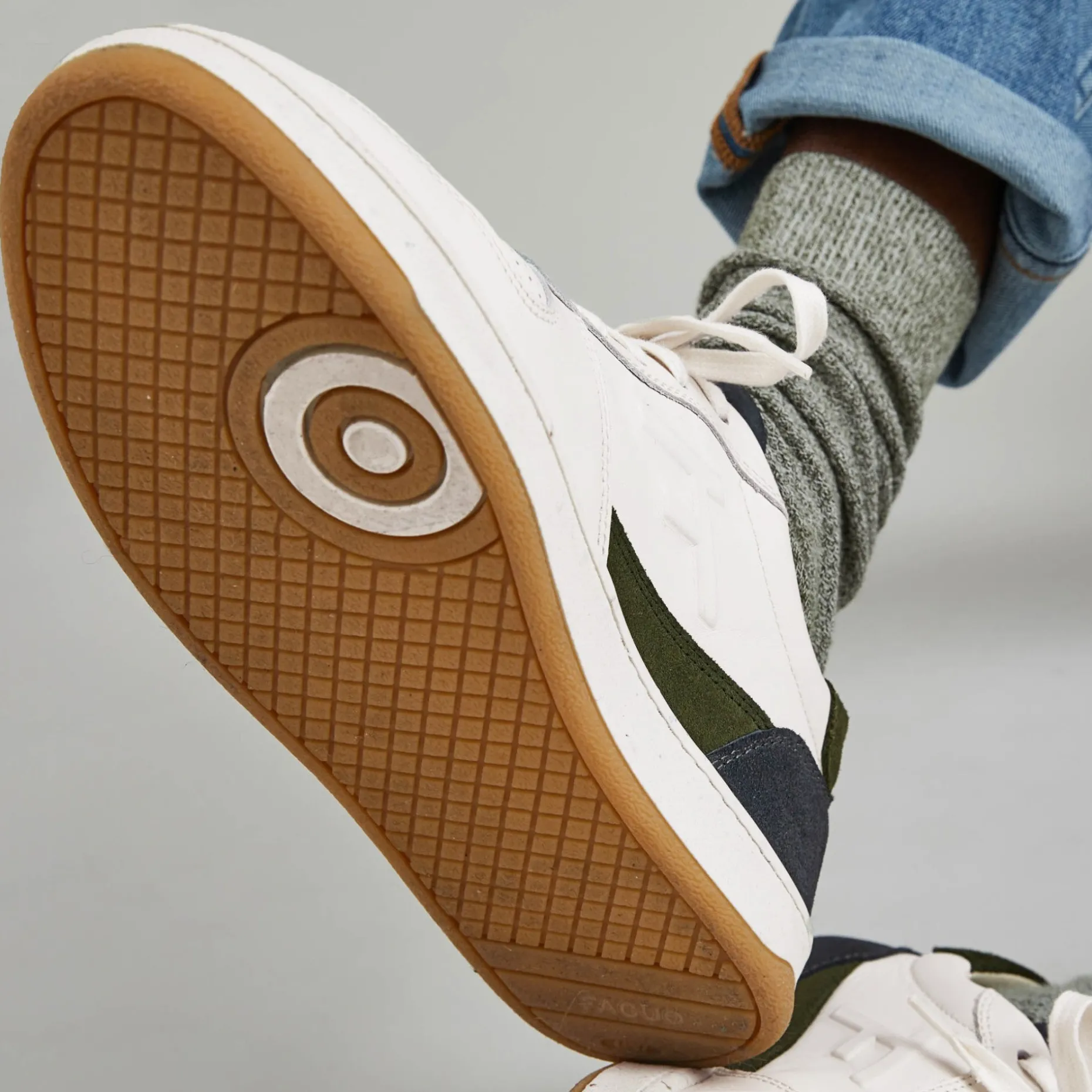 Baskets Ecrue & Kaki