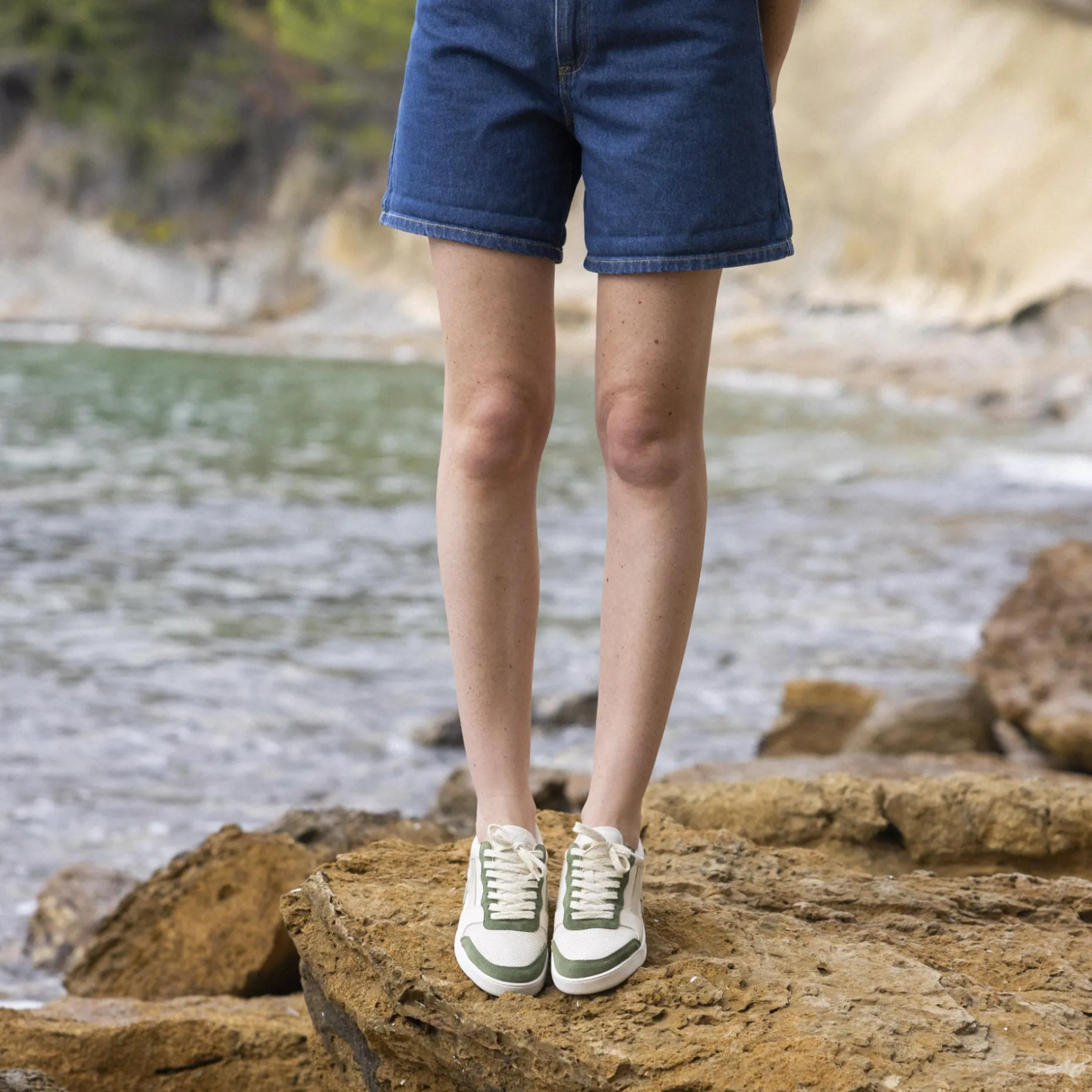 Baskets Ecrue & Kaki