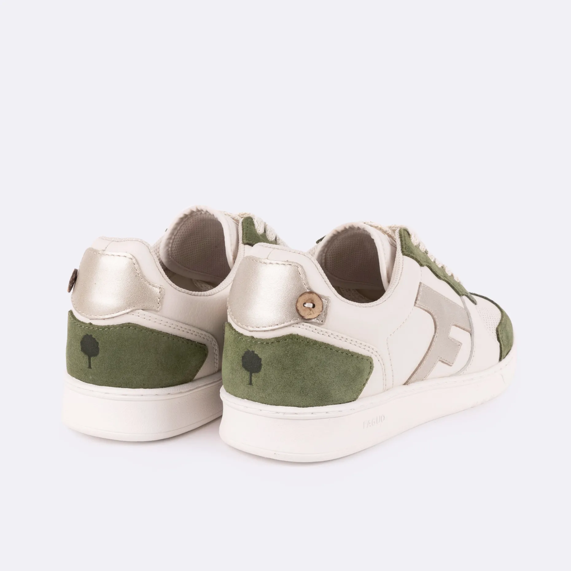 Baskets Ecrue & Kaki