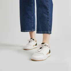 Baskets Ecrue & Verte