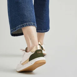 Baskets Ecrue & Verte