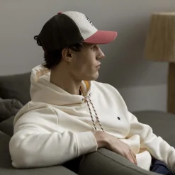 Casquette Rose & Vert Fonce