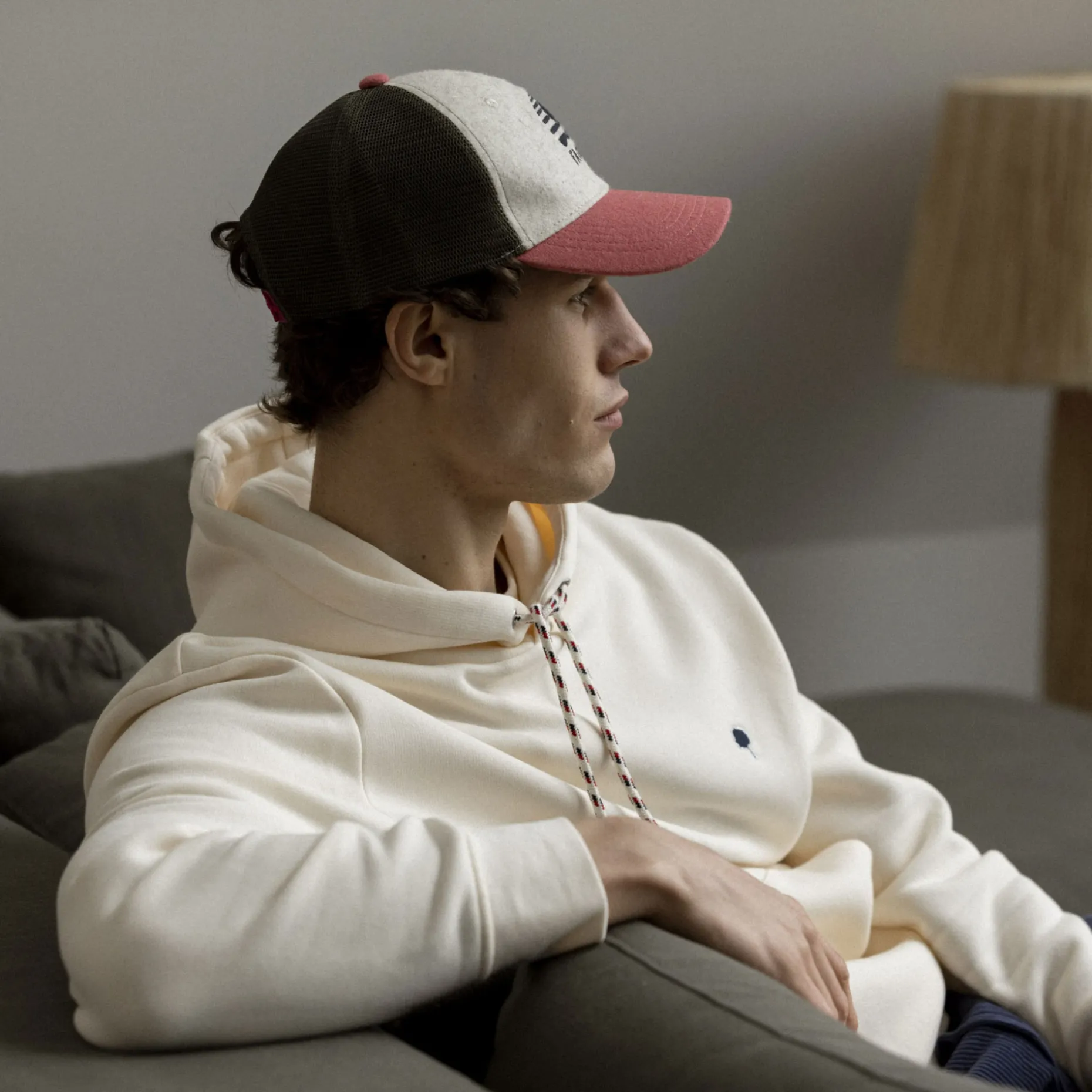 Casquette Rose & Vert Fonce