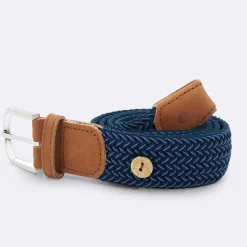 Ceinture Bleu Fonce & Blanc