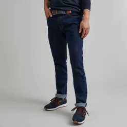 Ceinture Bleu Marine & Rouge