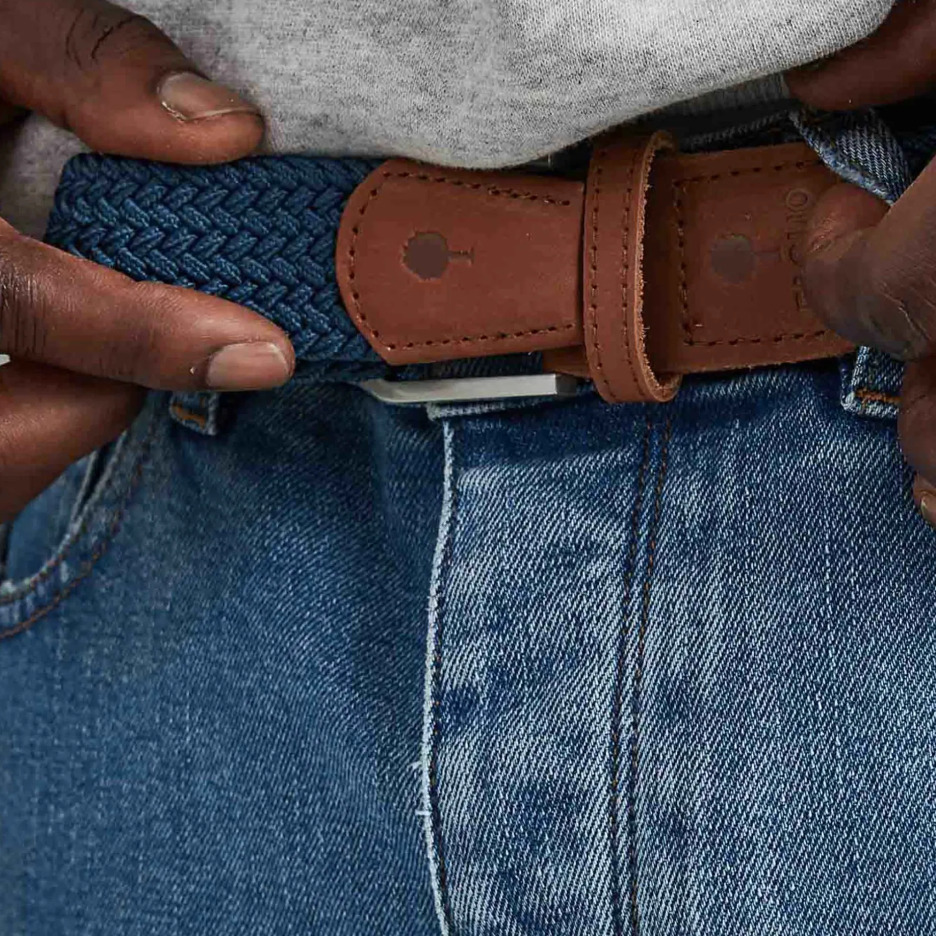 Ceinture Bleu Turquoise