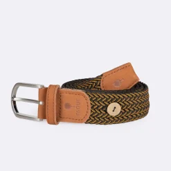 Ceinture Vert Fonce & Orange