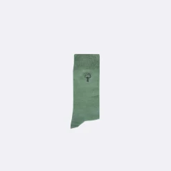 Chaussettes Rose & Vert Fonce