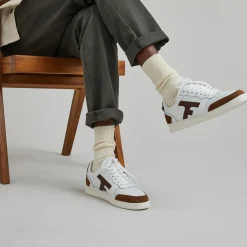 Chaussettes Verte & Ecrue