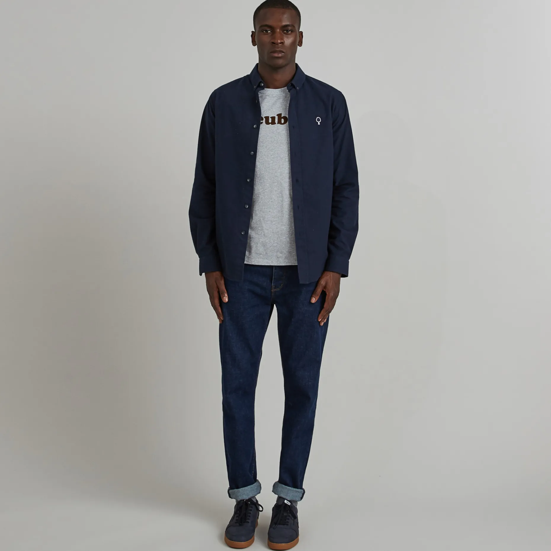 Chemise Classique Bleu Marine