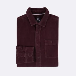 Chemise Classique Bordeaux Fonce