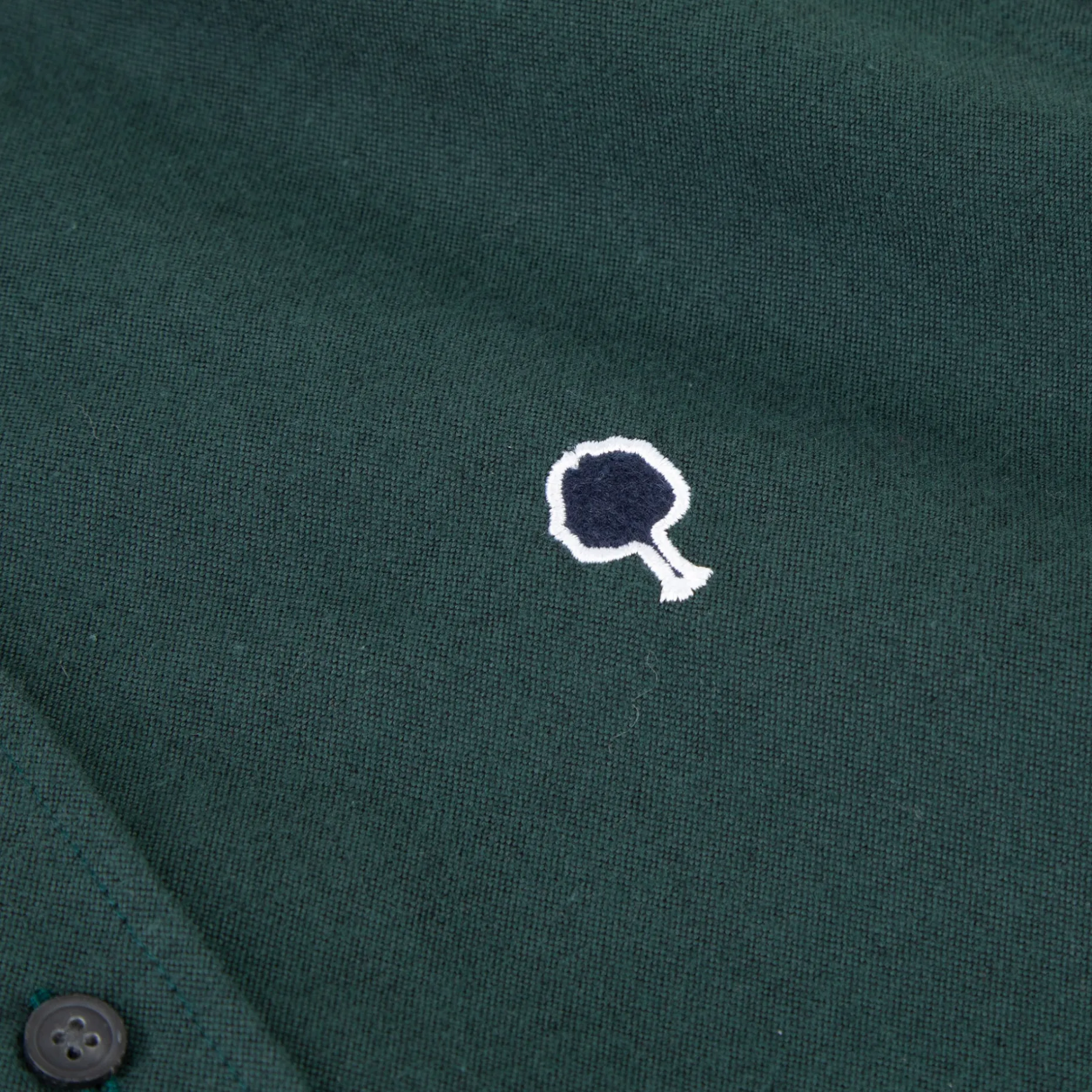 Chemise Classique Vert Fonce