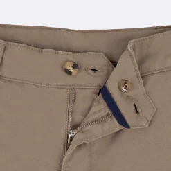 Chino Beige Clair Coupe Ajustee
