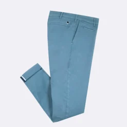 Chino Bleu Clair Coupe Ajustee