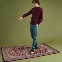 Chino Bleu Clair Coupe Ajustee