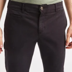 Chino Bleu Fonce Coupe Ajustee