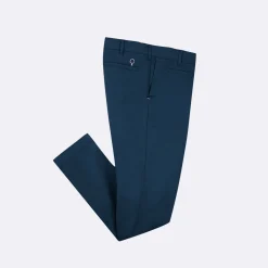 Chino Bleu Marine Coupe Ajustee