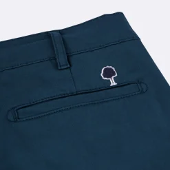 Chino Bleu Marine Coupe Ajustee