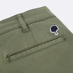 Chino Kaki Coupe Ajustee