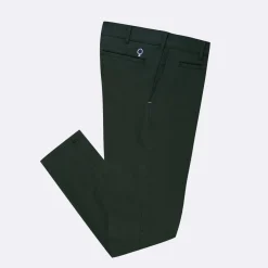 Chino Vert Fonce Coupe Ajustee