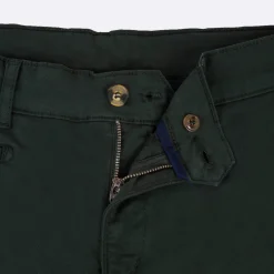 Chino Vert Fonce Coupe Ajustee