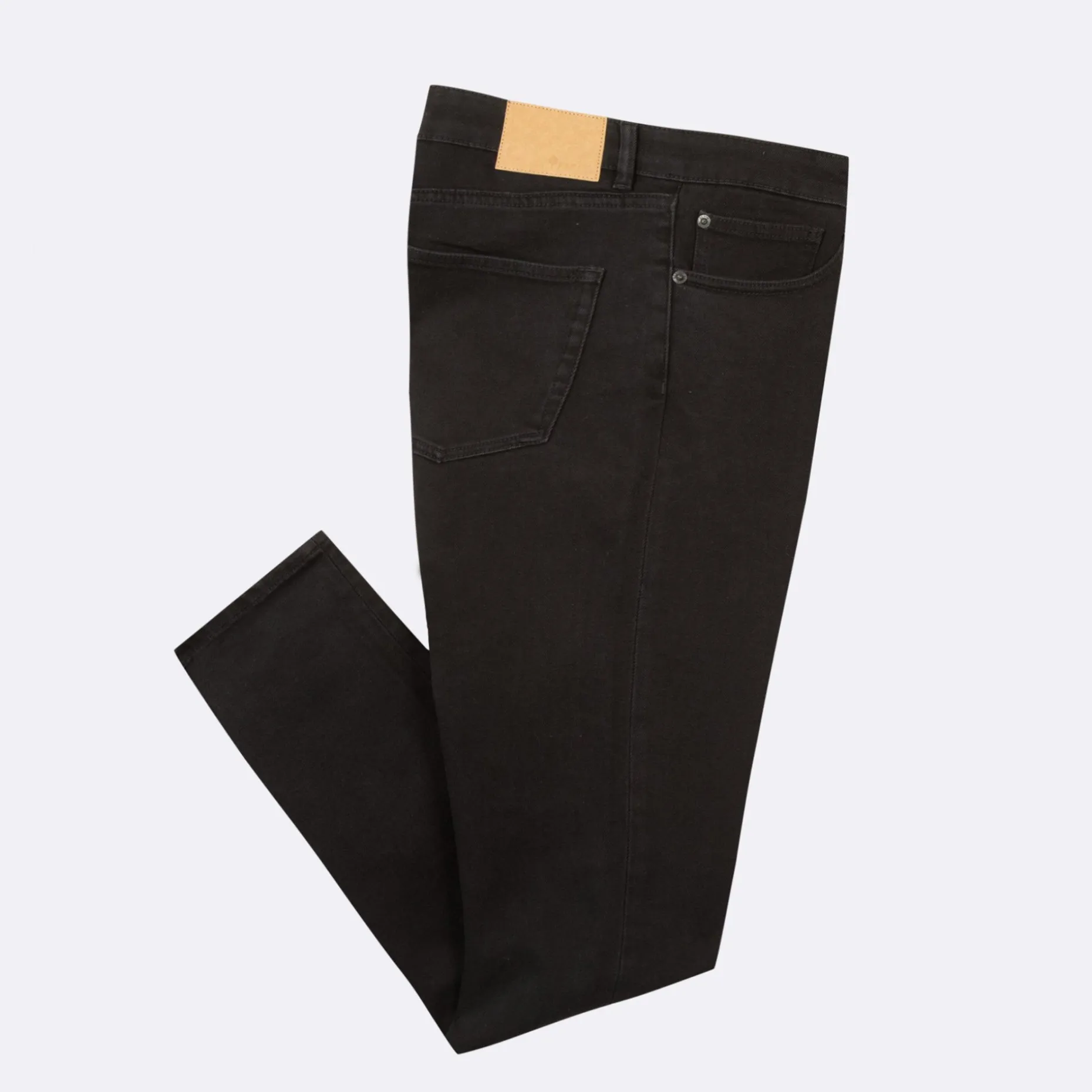 Jean Black Coupe Slim