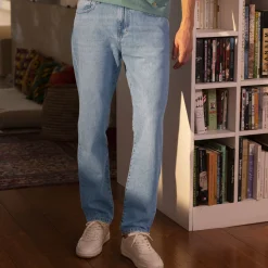 Jean Light Denim Coupe Fuselee