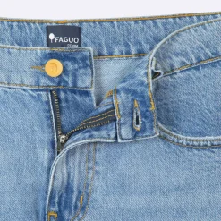 Jean Light Denim Coupe Fuselee