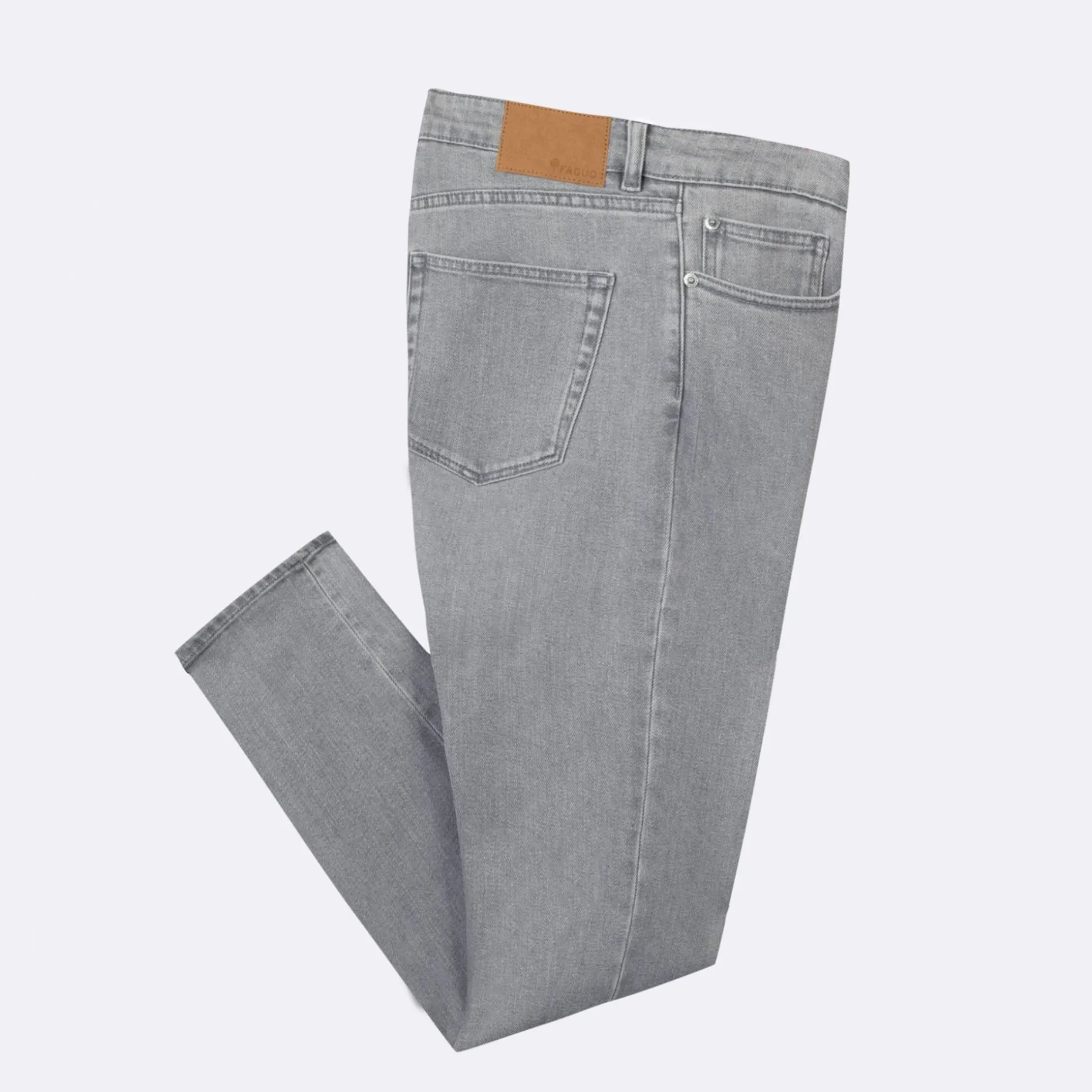Jean Light Grey Coupe Slim