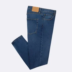 Jean Medium Denim Coupe Fuselee