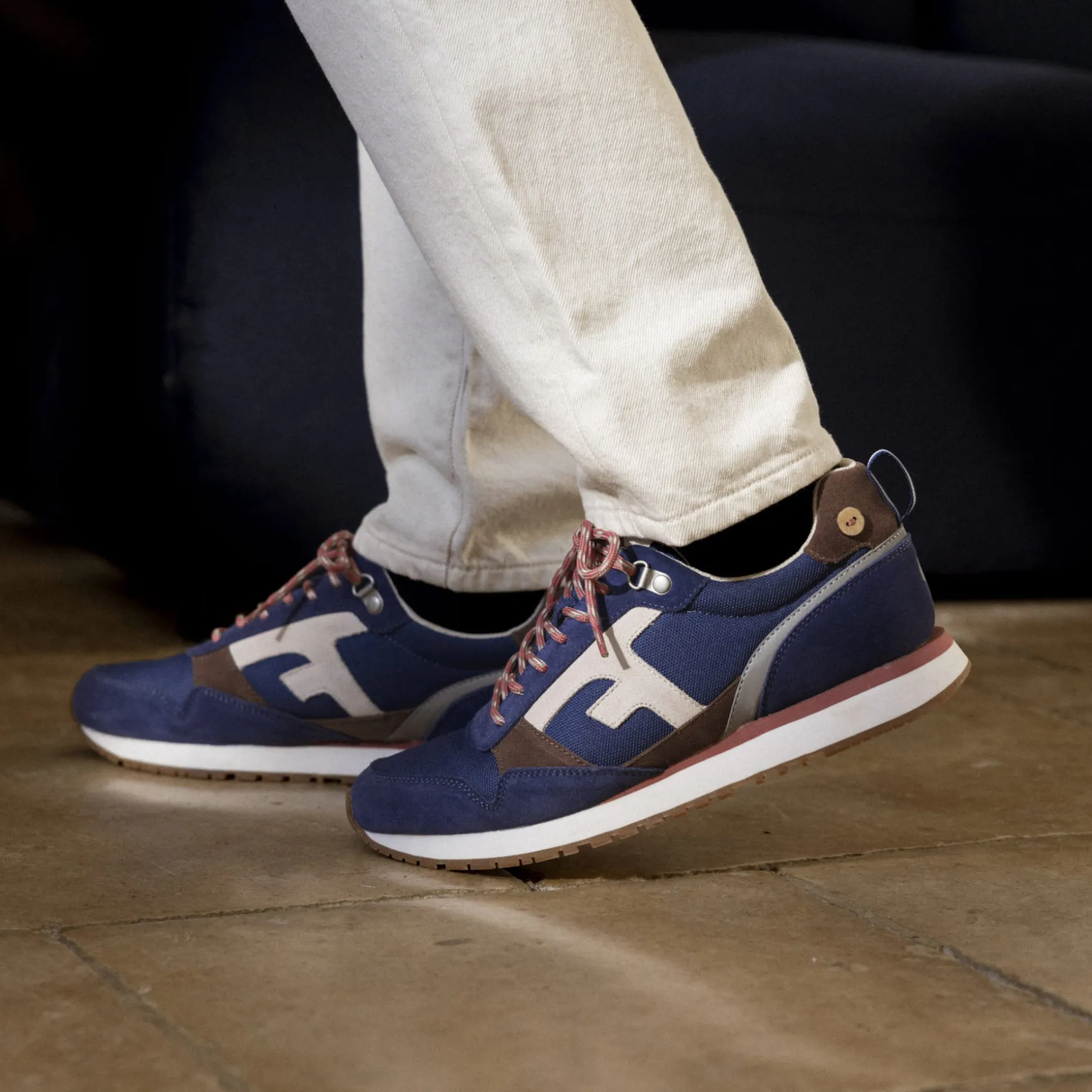 Runnings Bleue & Marron