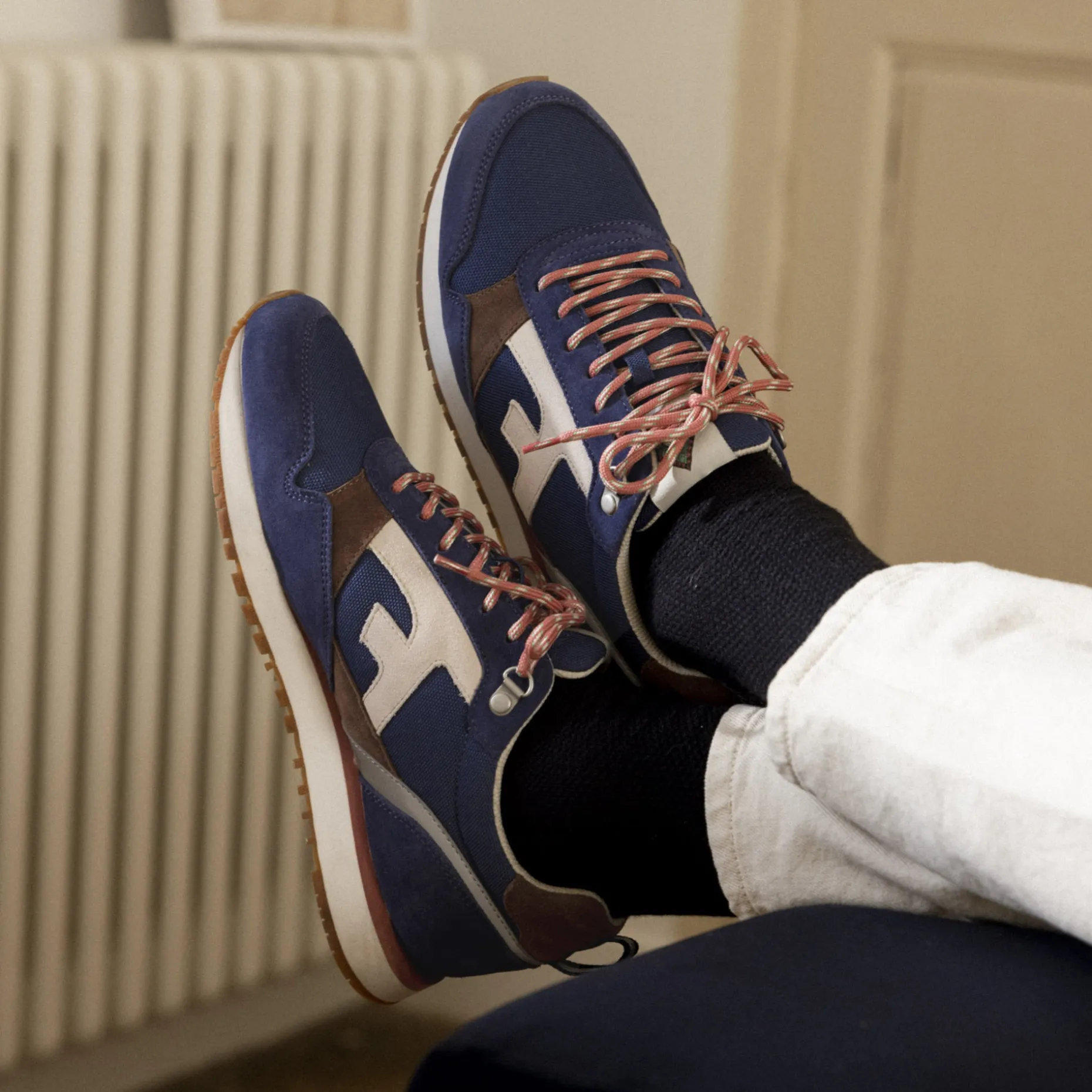 Runnings Bleue & Marron