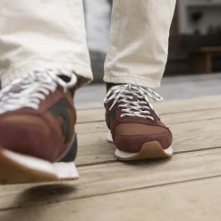 Runnings Camel & Vert Fonce