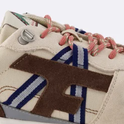 Runnings Ecrue Et Marron