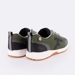 Runnings Kaki & Noir Vegan