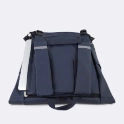 Sac A Dos En Polyester Recycle Bleu & Bleu - Modele Cycling Large
