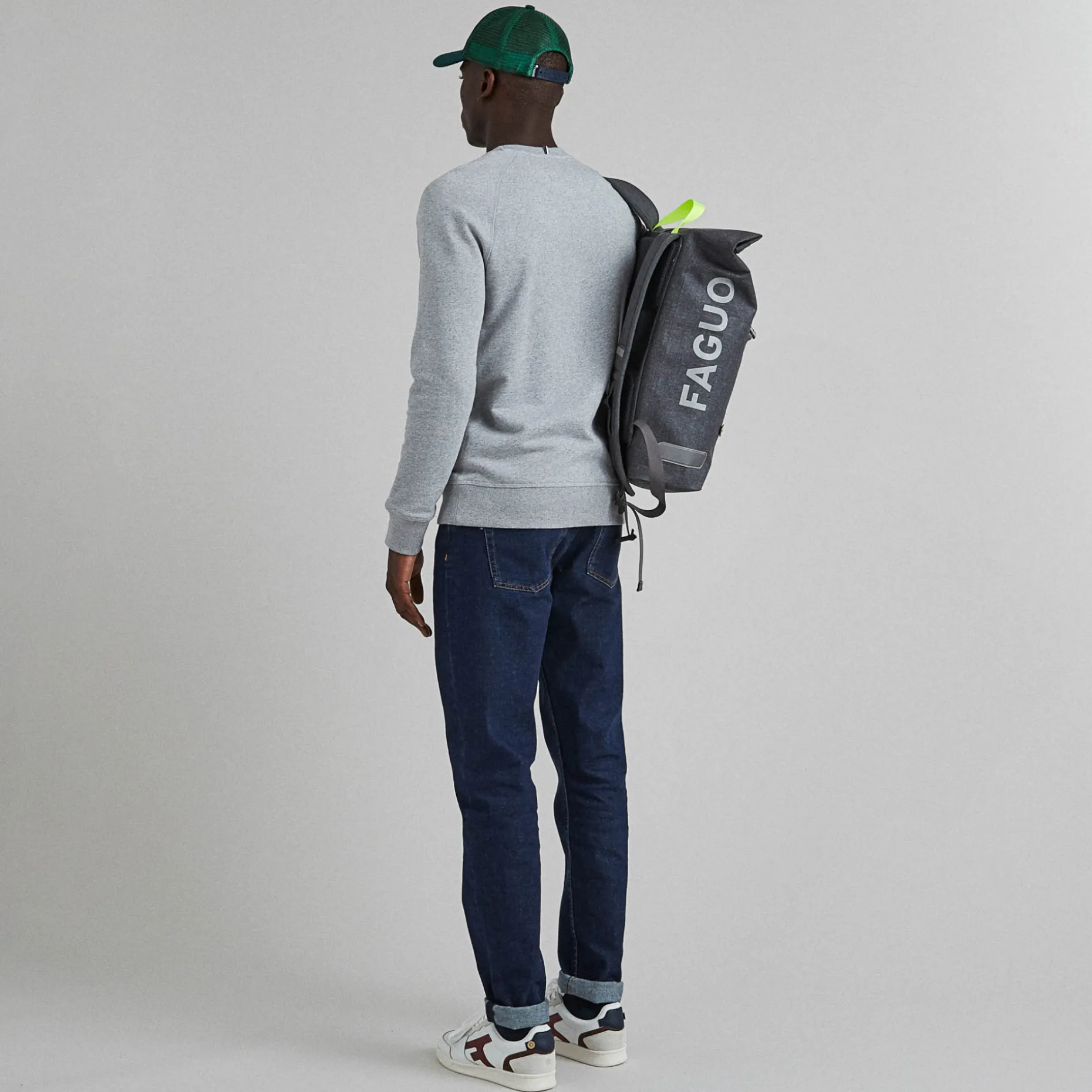 Sac A Dos Gris Vegan