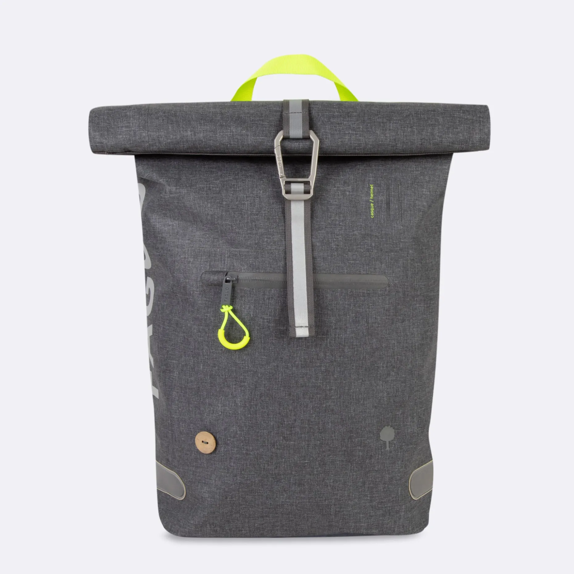 Sac A Dos Gris Vegan