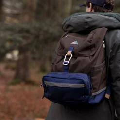 Sac A Dos Marron & Bleu