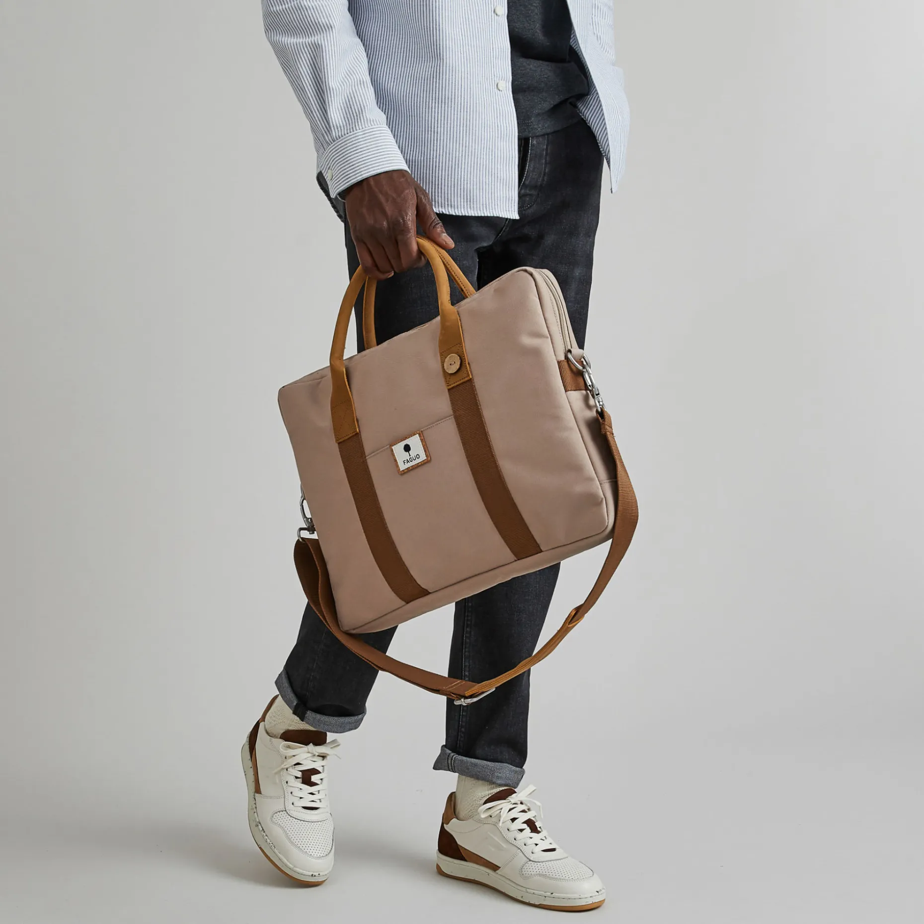 Sac D'Ordinateur Beige